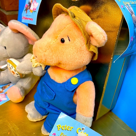 PETER RABBIT 1998 NWT PETER COTTONTAIL’S FAIRYTALE FRIENDS CVS PLUSH STUFFINS - Picture 12 of 16